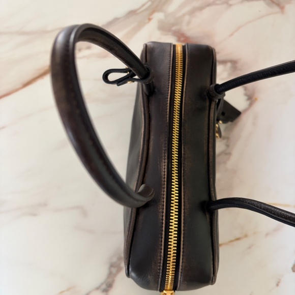 Miu Miu Beau Small Nappa Leather bag Coffee Small - Picture 12 of 14